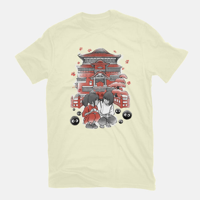 Dragon And The Dreamer Sumi-E-Mens-Premium-Tee-Astrobot Invention