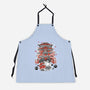 Dragon And The Dreamer Sumi-E-Unisex-Kitchen-Apron-Astrobot Invention