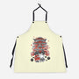 Dragon And The Dreamer Sumi-E-Unisex-Kitchen-Apron-Astrobot Invention