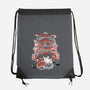 Dragon And The Dreamer Sumi-E-None-Drawstring-Bag-Astrobot Invention