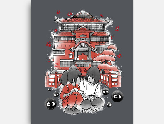 Dragon And The Dreamer Sumi-E