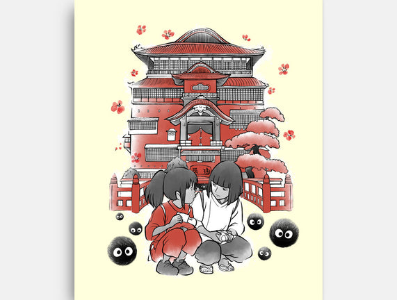 Dragon And The Dreamer Sumi-E