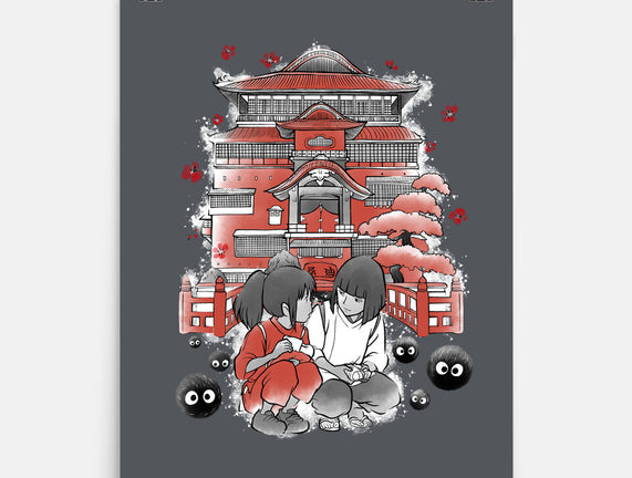 Dragon And The Dreamer Sumi-E