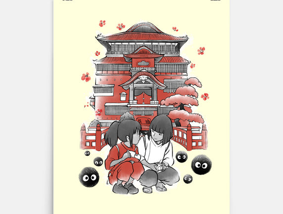 Dragon And The Dreamer Sumi-E