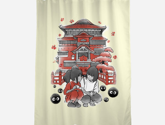 Dragon And The Dreamer Sumi-E
