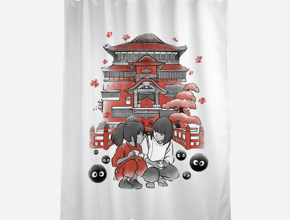 Dragon And The Dreamer Sumi-E
