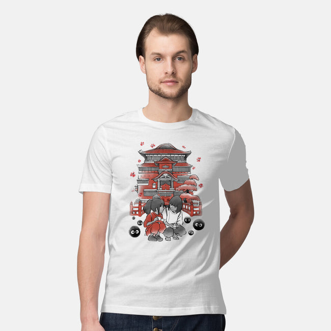 Dragon And The Dreamer Sumi-E-Mens-Premium-Tee-Astrobot Invention