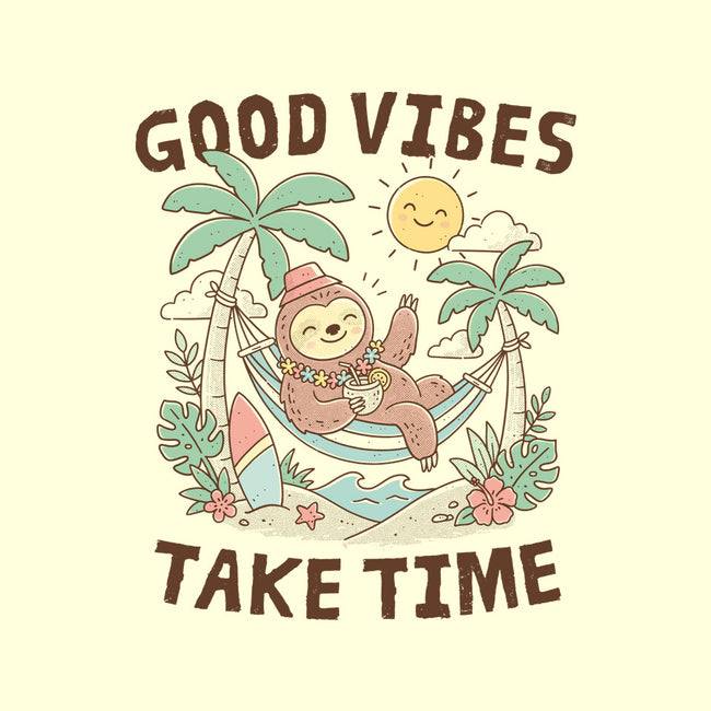 Good Vibes Take Time-Unisex-Basic-Tank-GODZILLARGE