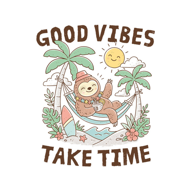Good Vibes Take Time-Unisex-Basic-Tank-GODZILLARGE