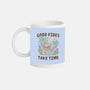 Good Vibes Take Time-None-Mug-Drinkware-GODZILLARGE