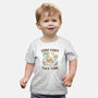 Good Vibes Take Time-Baby-Basic-Tee-GODZILLARGE