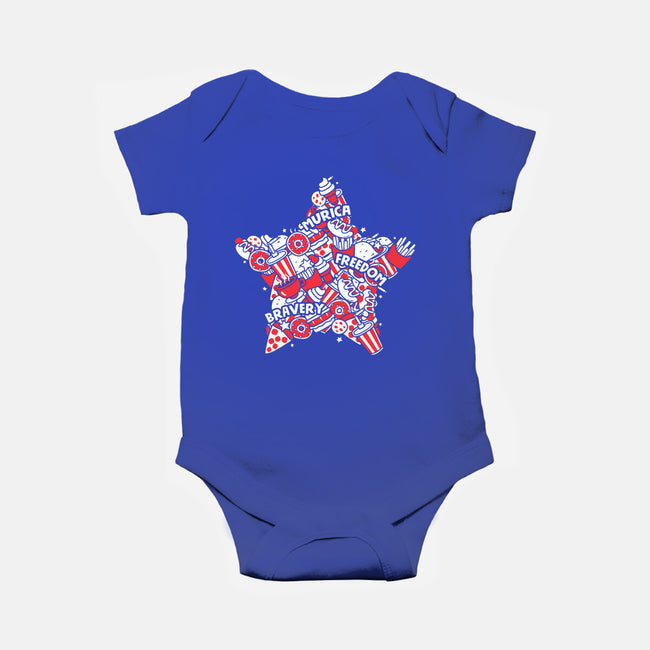 A Murican Doodle-Baby-Basic-Onesie-krisren28