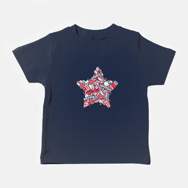 A Murican Doodle-Baby-Basic-Tee-krisren28