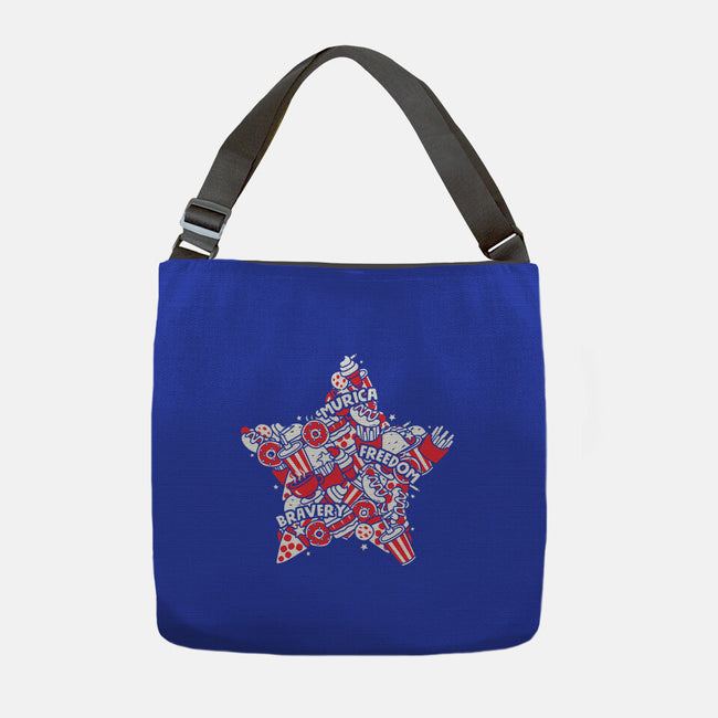 A Murican Doodle-None-Adjustable Tote-Bag-krisren28