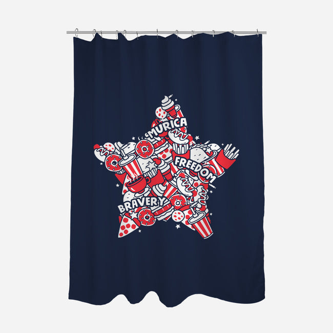 A Murican Doodle-None-Polyester-Shower Curtain-krisren28