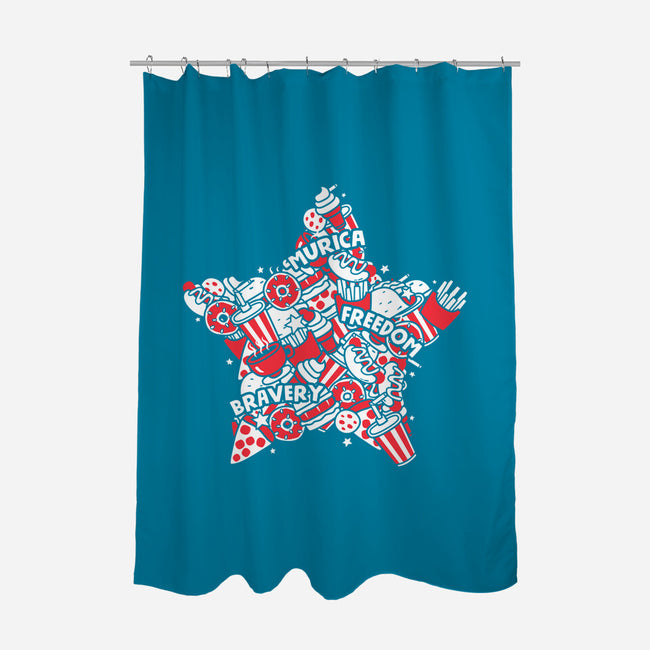 A Murican Doodle-None-Polyester-Shower Curtain-krisren28