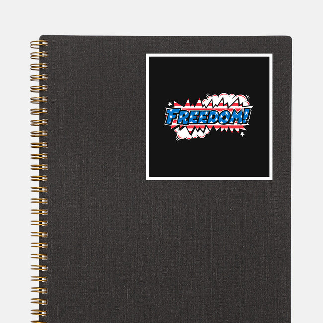 Freedom Stars And Stripes-None-Glossy-Sticker-krisren28