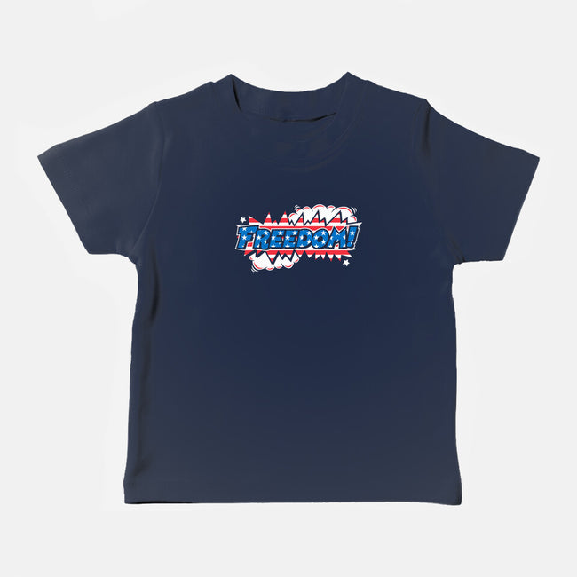 Freedom Stars And Stripes-Baby-Basic-Tee-krisren28