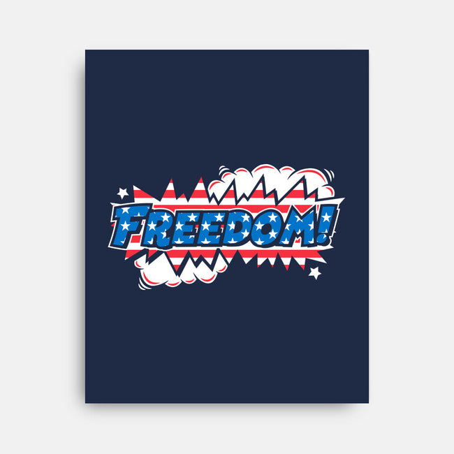 Freedom Stars And Stripes-None-Stretched-Canvas-krisren28