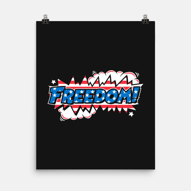 Freedom Stars And Stripes-None-Matte-Poster-krisren28