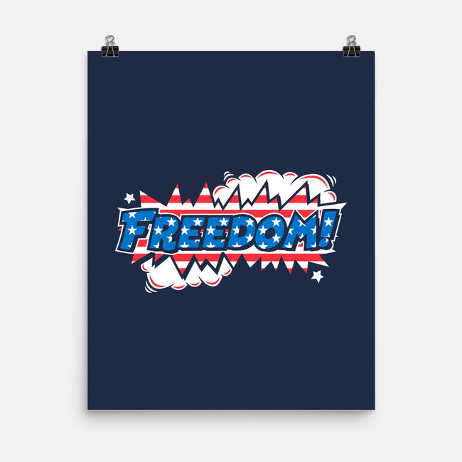 Freedom Stars And Stripes-None-Matte-Poster-krisren28