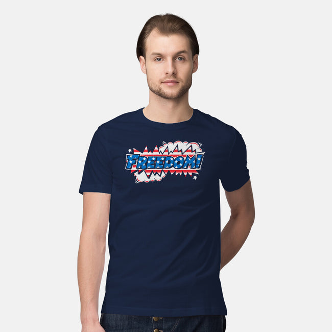 Freedom Stars And Stripes-Mens-Premium-Tee-krisren28