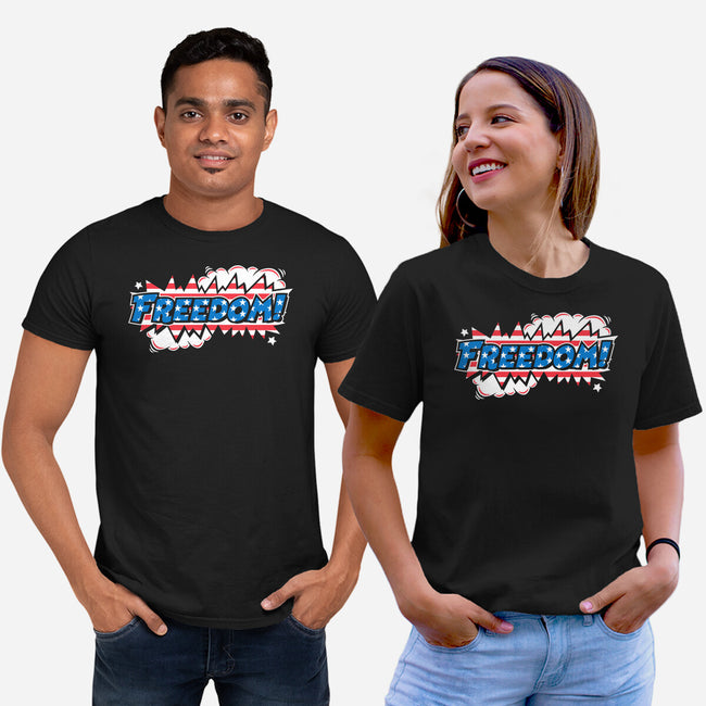 Freedom Stars And Stripes-Unisex-Basic-Tee-krisren28
