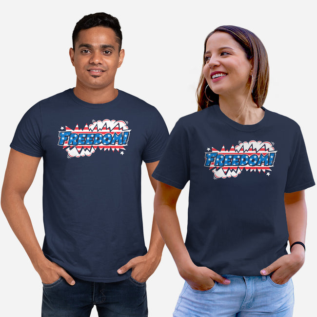Freedom Stars And Stripes-Unisex-Basic-Tee-krisren28