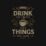 First Drink The Coffee-Unisex-Basic-Tank-Angoes25