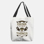 First Drink The Coffee-None-Basic Tote-Bag-Angoes25