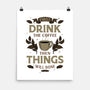 First Drink The Coffee-None-Matte-Poster-Angoes25