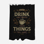 First Drink The Coffee-None-Polyester-Shower Curtain-Angoes25