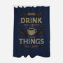 First Drink The Coffee-None-Polyester-Shower Curtain-Angoes25