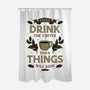 First Drink The Coffee-None-Polyester-Shower Curtain-Angoes25