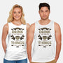First Drink The Coffee-Unisex-Basic-Tank-Angoes25
