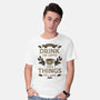 First Drink The Coffee-Mens-Basic-Tee-Angoes25