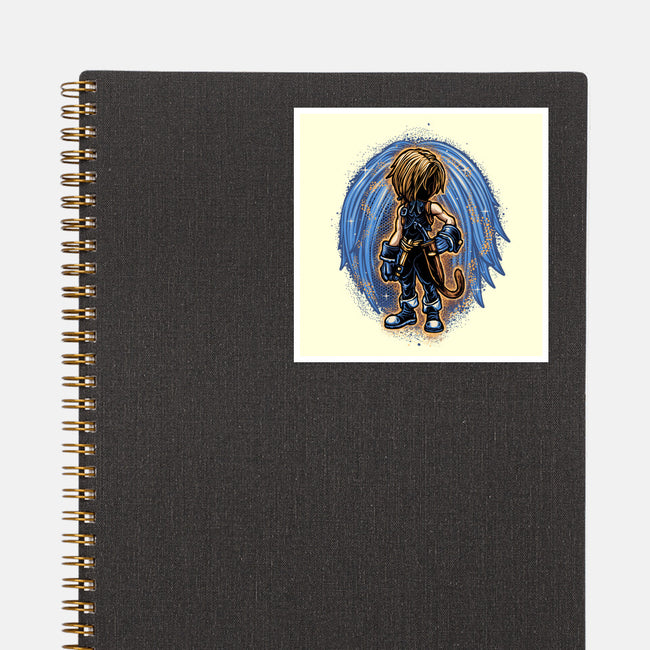 Quest Of The Fantastic Thief-None-Glossy-Sticker-glitchygorilla