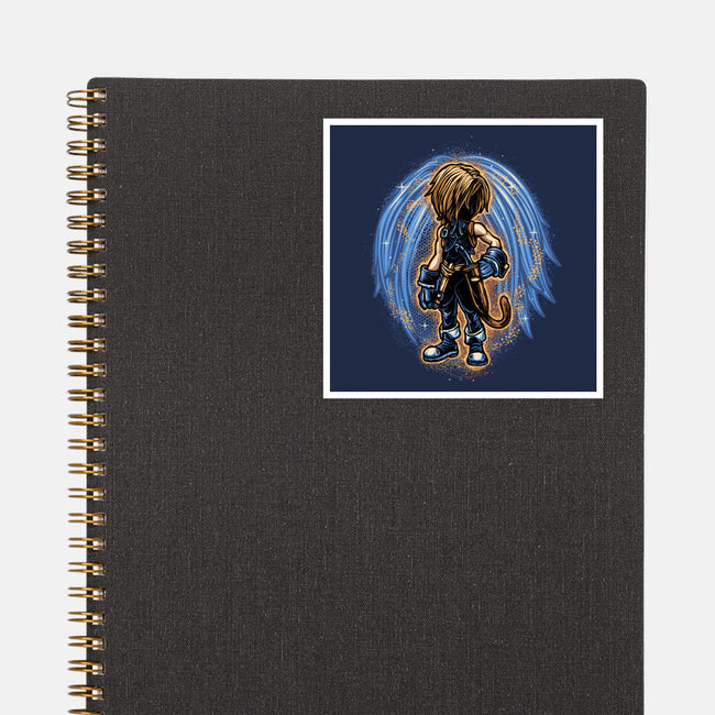 Quest Of The Fantastic Thief-None-Glossy-Sticker-glitchygorilla
