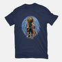 Quest Of The Fantastic Thief-Unisex-Basic-Tee-glitchygorilla