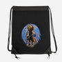 Quest Of The Fantastic Thief-None-Drawstring-Bag-glitchygorilla
