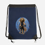 Quest Of The Fantastic Thief-None-Drawstring-Bag-glitchygorilla