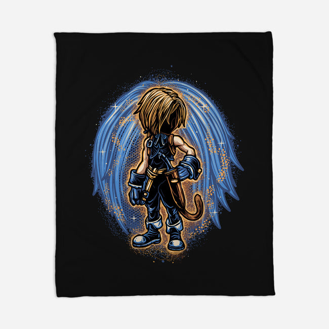 Quest Of The Fantastic Thief-None-Fleece-Blanket-glitchygorilla