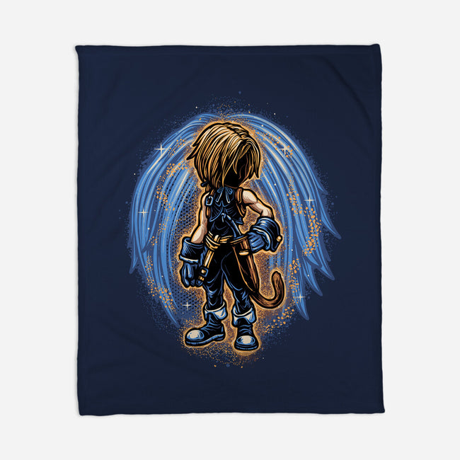 Quest Of The Fantastic Thief-None-Fleece-Blanket-glitchygorilla