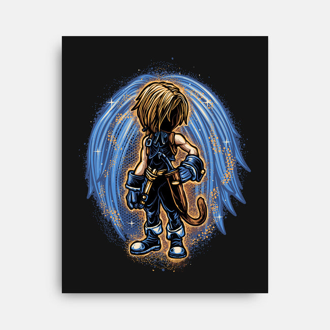 Quest Of The Fantastic Thief-None-Stretched-Canvas-glitchygorilla