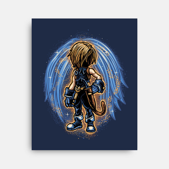 Quest Of The Fantastic Thief-None-Stretched-Canvas-glitchygorilla