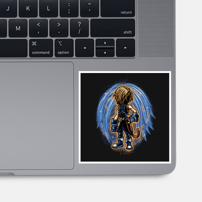 Quest Of The Fantastic Thief-None-Glossy-Sticker-glitchygorilla