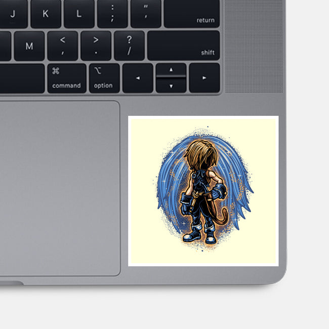 Quest Of The Fantastic Thief-None-Glossy-Sticker-glitchygorilla
