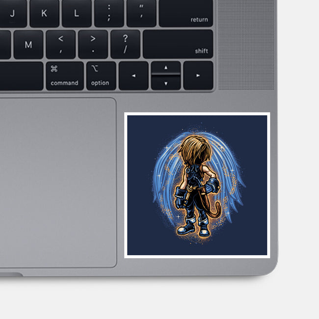 Quest Of The Fantastic Thief-None-Glossy-Sticker-glitchygorilla