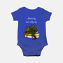 A Book A Day Keeps Reality Away-Baby-Basic-Onesie-Mattania