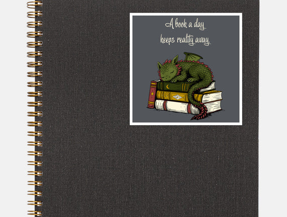 A Book A Day Keeps Reality Away